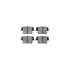 8212-39028 by DYNAMIC FRICTION COMPANY - Brake Rotor - Drilled & Slotted - Black- HD Brake Pad - Hardware