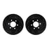 8212-40149 by DYNAMIC FRICTION COMPANY - Brake Rotor - Drilled & Slotted - Black- HD Brake Pad - Hardware