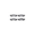 8212-42090 by DYNAMIC FRICTION COMPANY - Brake Rotor - Drilled & Slotted - Black- HD Brake Pad - Hardware