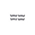 8212-42092 by DYNAMIC FRICTION COMPANY - Brake Rotor - Drilled & Slotted - Black- HD Brake Pad - Hardware