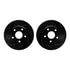 8212-42103 by DYNAMIC FRICTION COMPANY - Brake Rotor - Drilled & Slotted - Black- HD Brake Pad - Hardware