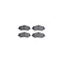 8212-42103 by DYNAMIC FRICTION COMPANY - Brake Rotor - Drilled & Slotted - Black- HD Brake Pad - Hardware