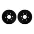 8212-48004 by DYNAMIC FRICTION COMPANY - Brake Rotor - Drilled & Slotted - Black- HD Brake Pad - Hardware