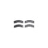 8212-48031 by DYNAMIC FRICTION COMPANY - Brake Rotor - Drilled & Slotted - Black- HD Brake Pad - Hardware