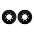 8212-48122 by DYNAMIC FRICTION COMPANY - Brake Rotor - Drilled & Slotted - Black- HD Brake Pad - Hardware