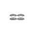 8212-48143 by DYNAMIC FRICTION COMPANY - Brake Rotor - Drilled & Slotted - Black- HD Brake Pad - Hardware