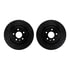 8212-54001 by DYNAMIC FRICTION COMPANY - Brake Rotor - Drilled & Slotted - Black- HD Brake Pad - Hardware
