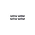 8212-54001 by DYNAMIC FRICTION COMPANY - Brake Rotor - Drilled & Slotted - Black- HD Brake Pad - Hardware