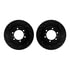 8212-76008 by DYNAMIC FRICTION COMPANY - Brake Rotor - Drilled & Slotted - Black- HD Brake Pad - Hardware