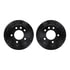 8232-40003 by DYNAMIC FRICTION COMPANY - Brake Rotor - Drilled & Slotted - Black- HD Brake Pad - Sensor