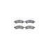 8412-47014 by DYNAMIC FRICTION COMPANY - Brake Rotor Drilled & Slotted - Black- w/Ulitmate Duty Brake Pad & HW Kit
