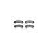 8412-48020 by DYNAMIC FRICTION COMPANY - Brake Rotor Drilled & Slotted - Black- w/Ulitmate Duty Brake Pad & HW Kit