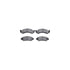 8412-54010 by DYNAMIC FRICTION COMPANY - Brake Rotor Drilled & Slotted - Black- w/Ulitmate Duty Brake Pad & HW Kit