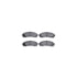 8412-54058 by DYNAMIC FRICTION COMPANY - Brake Rotor Drilled & Slotted - Black- w/Ulitmate Duty Brake Pad & HW Kit