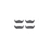 8412-54076 by DYNAMIC FRICTION COMPANY - Brake Rotor Drilled & Slotted - Black- w/Ulitmate Duty Brake Pad & HW Kit