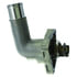 THN-008 by AISIN - Engine Coolant Thermostat & Housing Assembly