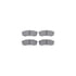 8412-76009 by DYNAMIC FRICTION COMPANY - Brake Rotor Drilled & Slotted - Black- w/Ulitmate Duty Brake Pad & HW Kit