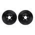 8502-20030 by DYNAMIC FRICTION COMPANY - Rotors-Drilled and Slotted-Black with 5000 Advanced Brake Pads