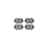 8502-20030 by DYNAMIC FRICTION COMPANY - Rotors-Drilled and Slotted-Black with 5000 Advanced Brake Pads