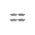 8502-40140 by DYNAMIC FRICTION COMPANY - Rotors-Drilled and Slotted-Black with 5000 Advanced Brake Pads
