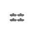 8502-52003 by DYNAMIC FRICTION COMPANY - Rotors-Drilled and Slotted-Black with 5000 Advanced Brake Pads