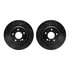 8502-63039 by DYNAMIC FRICTION COMPANY - Rotors-Drilled and Slotted-Black with 5000 Advanced Brake Pads