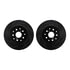 8502-76053 by DYNAMIC FRICTION COMPANY - Rotors-Drilled and Slotted-Black with 5000 Advanced Brake Pads