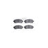 8512-13049 by DYNAMIC FRICTION COMPANY - Rotors-Drilled & Slotted-Black w/ 5000 Advanced Brake Pads Incl Hdw