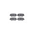 8512-21022 by DYNAMIC FRICTION COMPANY - Rotors-Drilled & Slotted-Black w/ 5000 Advanced Brake Pads Incl Hdw
