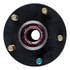 814198 by RETRAC MIRROR - Idler Hub Assembly, 5 on 4.5"; 5.5" Hub Flange - 2,200 lbs. (Fully Assembled)