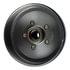 814200 by RETRAC MIRROR - 10" RV Brake Drum Hub Assembly for 3,500-lb. Axle - 5 on 4.5", 1/2" Stud (Fully Assembled)