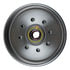 814204 by RETRAC MIRROR - RV Brake Drum Hub Assembly for 7,000-lb. Axle - 8 on 6.5", 9/16" Stud (Fully Assembled)