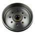 814203 by RETRAC MIRROR - 12" RV Brake Drum Hub Assembly for 7,000-lb. Axle - 8 on 6.5", 1/2" Stud (Fully Assembled)