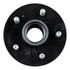 814205 by RETRAC MIRROR - Idler Hub, 5 on 4.5";  6.5" Hub Flange - 2,200 lbs. (with Bearing Cone Kit)