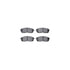 8512-67056 by DYNAMIC FRICTION COMPANY - Rotors-Drilled & Slotted-Black w/ 5000 Advanced Brake Pads Incl Hdw