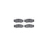 8512-67193 by DYNAMIC FRICTION COMPANY - Rotors-Drilled & Slotted-Black w/ 5000 Advanced Brake Pads Incl Hdw
