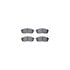 8612-67006 by DYNAMIC FRICTION COMPANY - Rotors-Drilled & Slotted-Black w/ 5000 Euro Ceramic Brake Pads Incl Hdw