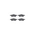 8512-32003 by DYNAMIC FRICTION COMPANY - Rotors-Drilled & Slotted-Black w/ 5000 Advanced Brake Pads Incl Hdw