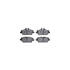 8512-32006 by DYNAMIC FRICTION COMPANY - Rotors-Drilled & Slotted-Black w/ 5000 Advanced Brake Pads Incl Hdw