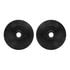 8512-47009 by DYNAMIC FRICTION COMPANY - Brake Rotor - Drilled & Slotted - Black w/5000 Brake Pads & HW Kit