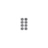 8512-47017 by DYNAMIC FRICTION COMPANY - Rotors-Drilled & Slotted-Black w/ 5000 Advanced Brake Pads Incl Hdw