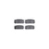 8512-48064 by DYNAMIC FRICTION COMPANY - Brake Rotor - Dimpled & Slotted - Black w/5000 Brake Pads & HW Kit