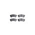 8512-54043 by DYNAMIC FRICTION COMPANY - Rotors-Drilled & Slotted-Black w/ 5000 Advanced Brake Pads Incl Hdw