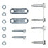 121101LRV by RETRAC MIRROR - Trailer Axle Attaching Parts (AP) Suspension Kit for 2,000-7,000-lb. Double-Eye Single Axles - No Equalizer