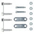 121101LRV by RETRAC MIRROR - Trailer Axle Attaching Parts (AP) Suspension Kit for 2,000-7,000-lb. Double-Eye Single Axles - No Equalizer