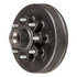 122096 by RETRAC MIRROR - 12" Brake Drum Hub Assembly for 7,000-lb. Axle - 8 on 6.5",1/2" Stud