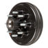 134543 by RETRAC MIRROR - 12" Brake Drum Hub for 7,000-lb. Axle - 8 on 6.5", 9/16" Stud