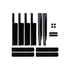 Fleet Engineers 031-02024 Fender Support Bracket Triangle End Mounts (Stainless Steel) with Post Mount Sockets and Post Style