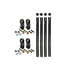 031-02028 by FLEET ENGINEERS - Post Style Round End Mount with PivotBar Adapters, Standard Quick Pick Set, E-Coat, 32.50