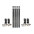 031-02028 by FLEET ENGINEERS - Post Style Round End Mount with PivotBar Adapters, Standard Quick Pick Set, E-Coat, 32.50